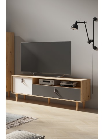 byLiving TV-Board Bill in Artisan Eiche - (B) 150 x (H) 50 x (T) 36,5 cm