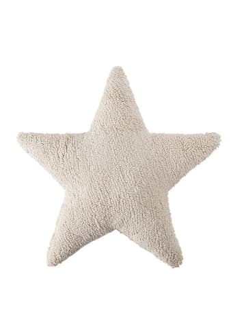 Lorena Canals Kissen   "Star Beige" in Beige-   50x54x34 cm