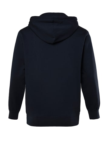 Men Plus Sweatshirt in navy blau