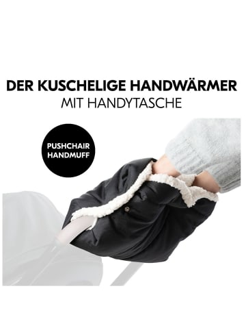 Hauck Universal Kinderwagen Handmuff / Handwärmer in schwarz