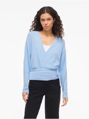 Vila Wickelstrickjacke in Kentucky Blue