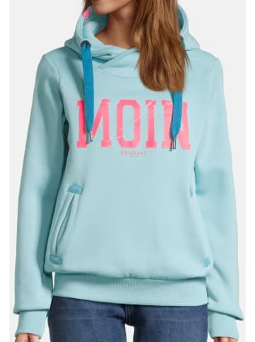 Salzhaut Hoodie SÜNN - MOIN in Aqua