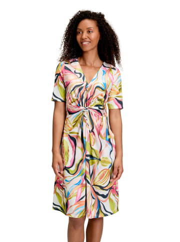 Vera Mont Sommerkleid ohne Verschluss in Cream/Orange
