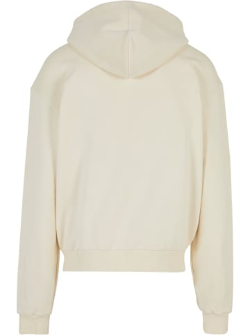 Urban Classics Zip-Kapuzenpullover in whitesand