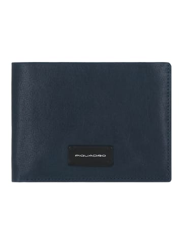 Piquadro Harper Geldbörse RFID Leder 14 cm in night blue