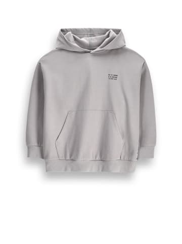 Gefüttertes Sweatshirt in grau