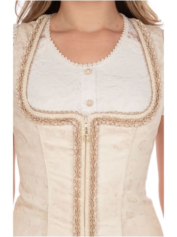 Krüger Dirndl Mieder 416966 in beige