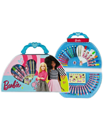 Barbie Malkoffer 51-teilig | Barbie | Kreativ-Set | Malen & Gestalten