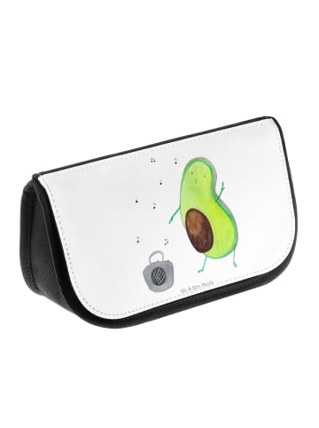 Mr. & Mrs. Panda Kulturbeutel Avocado Tanzen ohne Spruch in Weiß