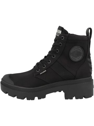 Palladium Schnürboots Pallabase Hi Army in schwarz