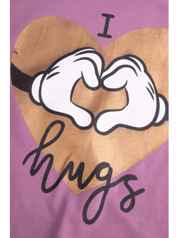 Coccodrillo T-Shirt mit kurzen Ärmeln in violett