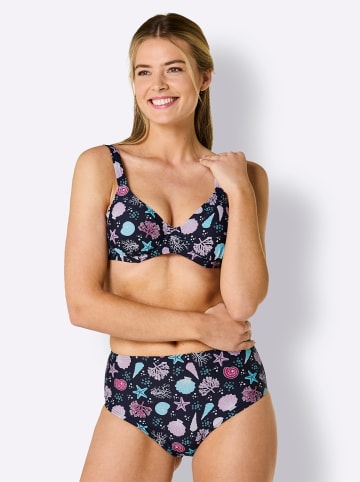 WITT WEIDEN Bikini in marine-aqua-bedruckt