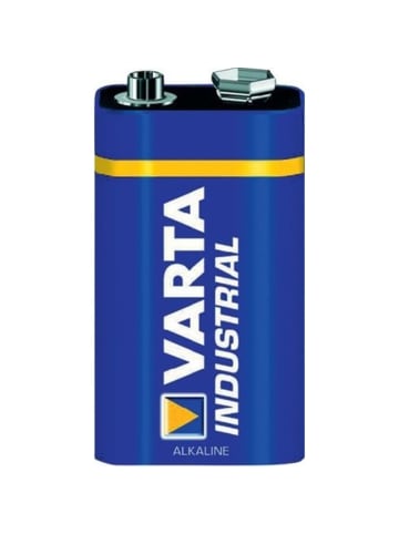 Varta Batterie INDUSTRIAL 9V E-Block in Schwarz