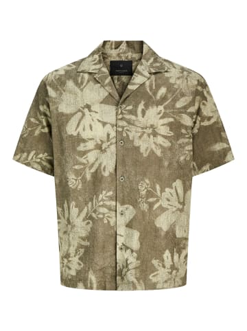 JACK & JONES PLUS Hemd in Smokey Olive
