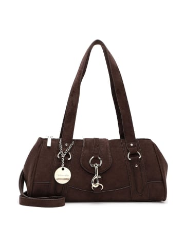 Tamaris TAS Marina Schultertasche Leder 34 cm brown