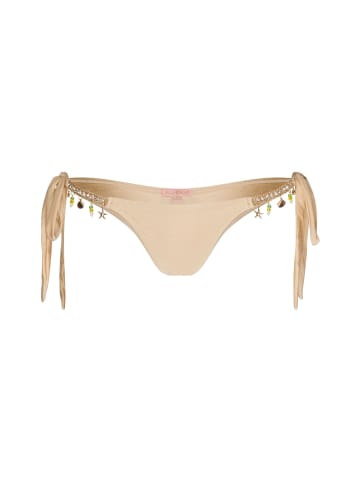 Moda Minx Bikini Hose Seychellen Seestern seitlich gebunden in Champagne