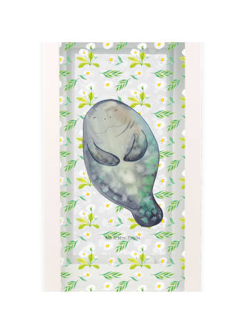 Mr. & Mrs. Panda Laterne Seekuh Happy ohne Spruch in Transparent