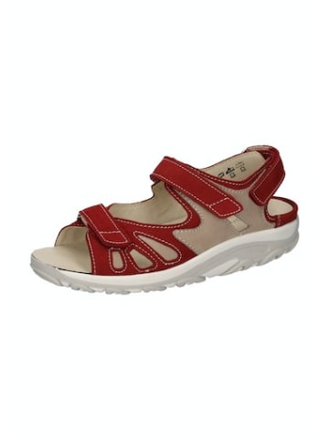 WALDLÄUFER Outdoor Sandalen für Damen in rot
