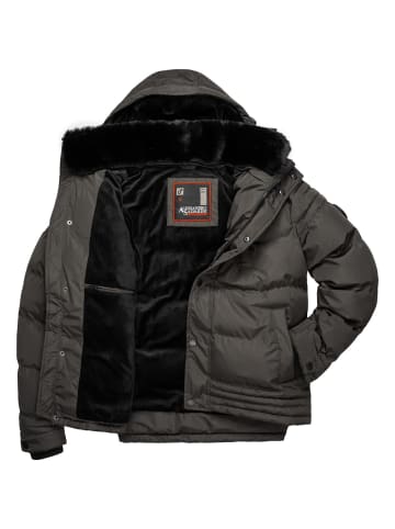 Alessandro Salvarini Winterjacke AS-281 in Dunkelgrau