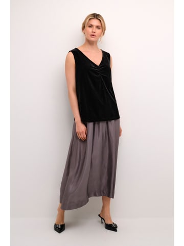 Cream Kurzarm-Bluse CRPativa Regular fit in Pitch Black