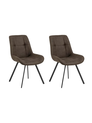 ebuy24 Esszimmerstuhl Waylor Anthrazit 2er Set