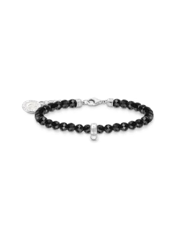 Thomas Sabo Armband in silber, schwarz