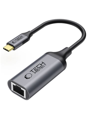 Tech Protect Tech Protect UltraBoost USB-C auf Ethernet RJ45 1000 Mbps