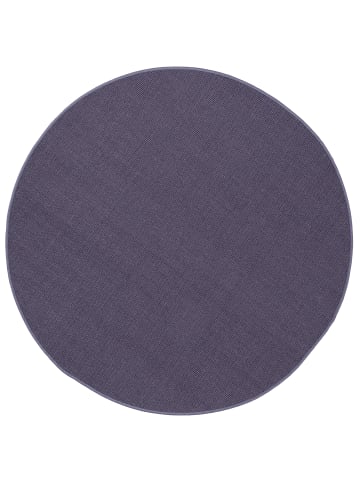 Snapstyle Sisal Teppich Klassisch Rund in blau