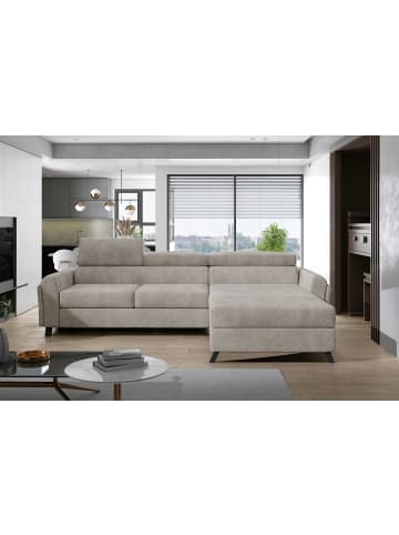 MF Design Mariam Recamiere Rechts in Beige -  (L) 200 x (B) 288 x (H) 92 cm