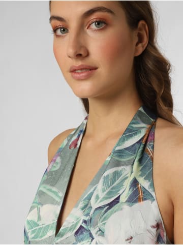 esprit kleid grün blumen