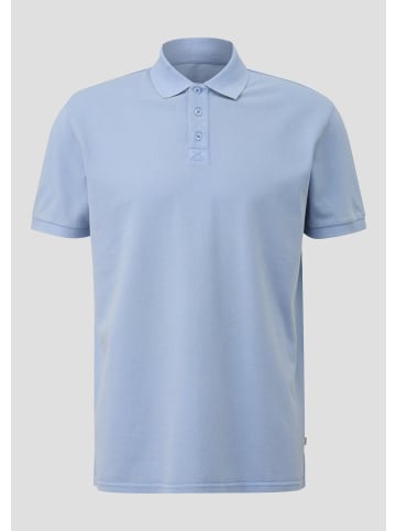 QS Polo-Shirt in 5320_himmelblau