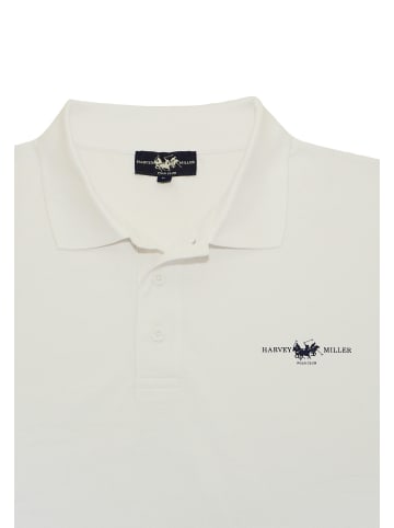 HARVEY MILLER POLO CLUB Poloshirt in weiß
