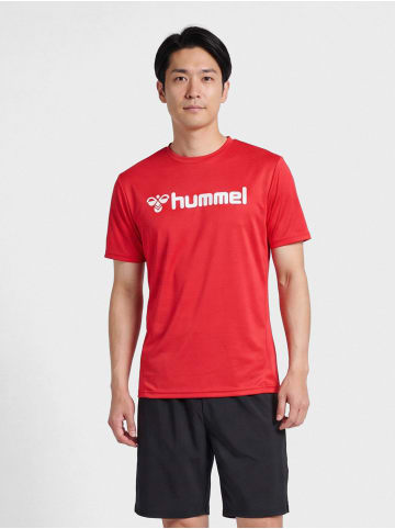 Hummel T-Shirt Hmllogo Erwachsene in TRUE RED