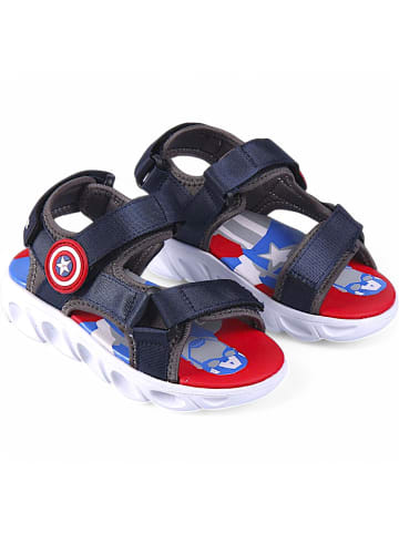 Cerda Sandalen Captain America mit Klettverschluss in Blau