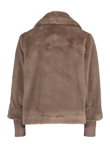 Betty Barclay Kunstfelljacke in taupe