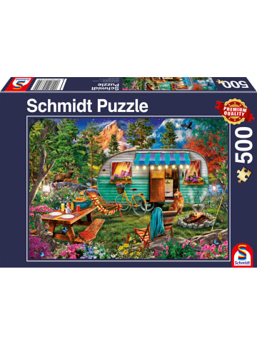 Schmidt Spiele Camper-Romantik | Puzzle Standard 500 Teile