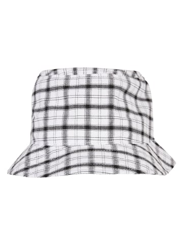  Flexfit Bucket Hat in white/grey
