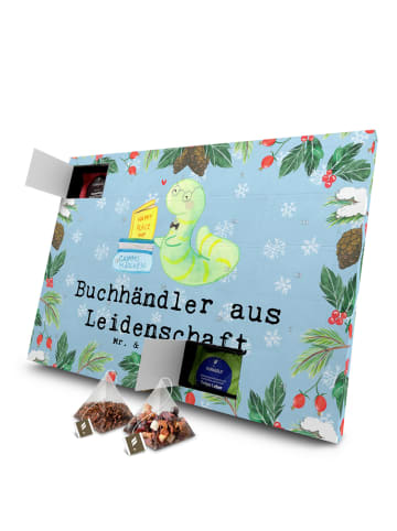 Mr. & Mrs. Panda Adventskalender Buchhändler Leidenschaft mit Sp... in Eisblau