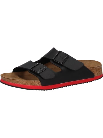 Birkenstock Berufsschuhe Arizona SL in schwarz/rot