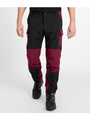 Rock Creek Softshellhose in Weinrot