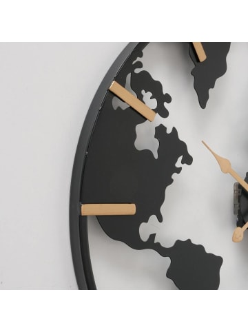 Boltze Wanduhr in schwarz