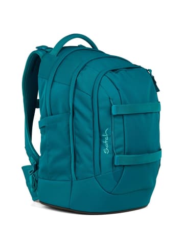Satch Pack Schulrucksack Deep Petrol 2025 in petrol