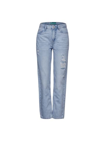 Street One Jeans in light blue destroyed