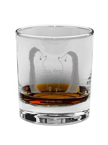 Mr. & Mrs. Panda Tumbler Igel Liebe ohne Spruch in Transparent