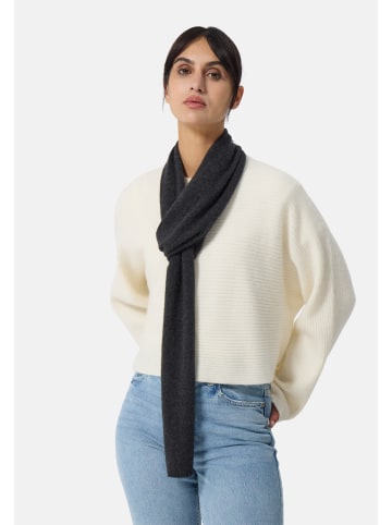 CASH-MERE.CH Bio Schal in Dunkel Anthrazit