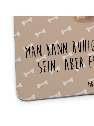 Mr. & Mrs. Panda Getränkeuntersetzer Hund Blume mit Spruch in Hundeglück