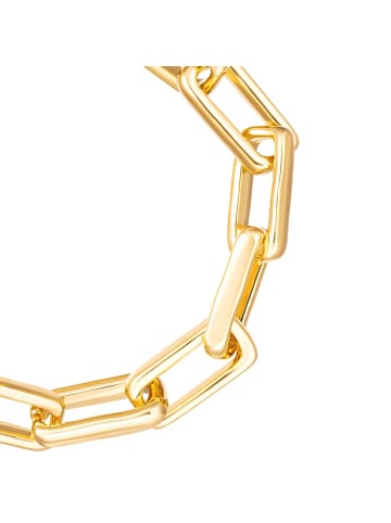Yokoamii Gliederarmband aus Metall-Legierung in gelbgold