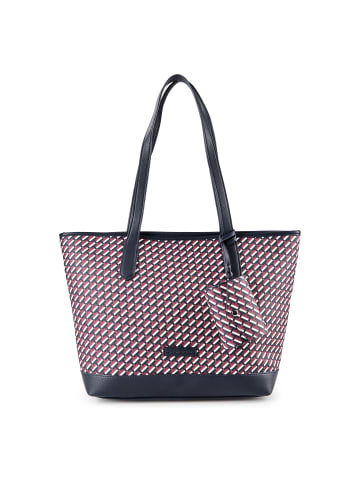 Tom Tailor Xenia Shopper Tasche 43 cm in printed blue
