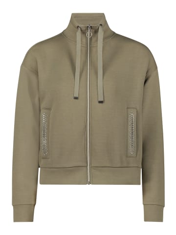 Betty Barclay Shirtjacke mit Rippenstruktur in Dusty Olive
