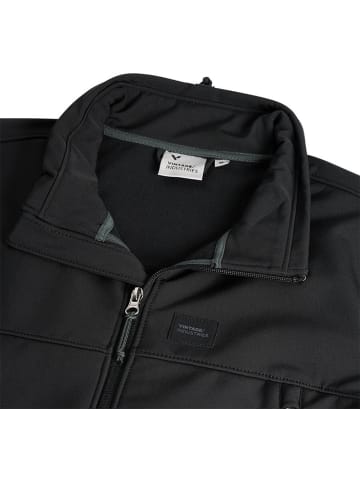 Vintage Industries Winterjacke "Kirk Jacket" in Schwarz